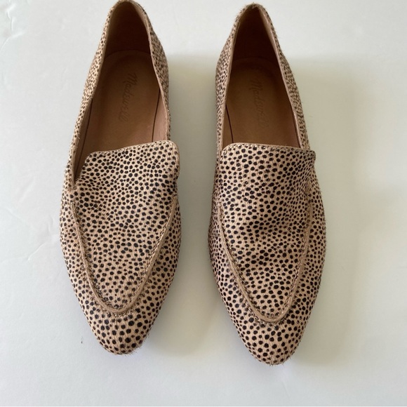 Madewell Frances Spotted Calf Hair Skimmer - Size 7 - Gently worn - Picture 2 of 8